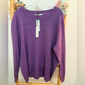 Bardi Textured Crew Neck Pullover